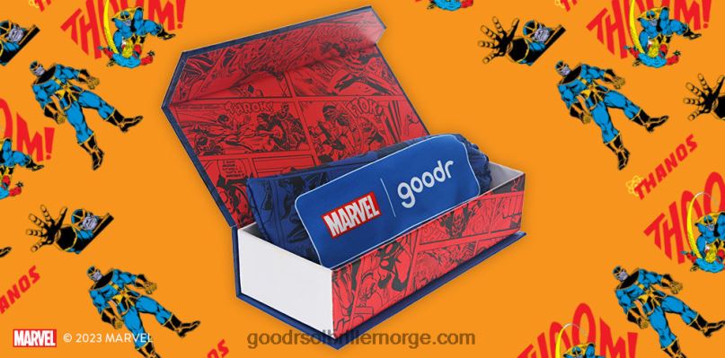 nei Goodr marvel comics snap survivor shades DFND840