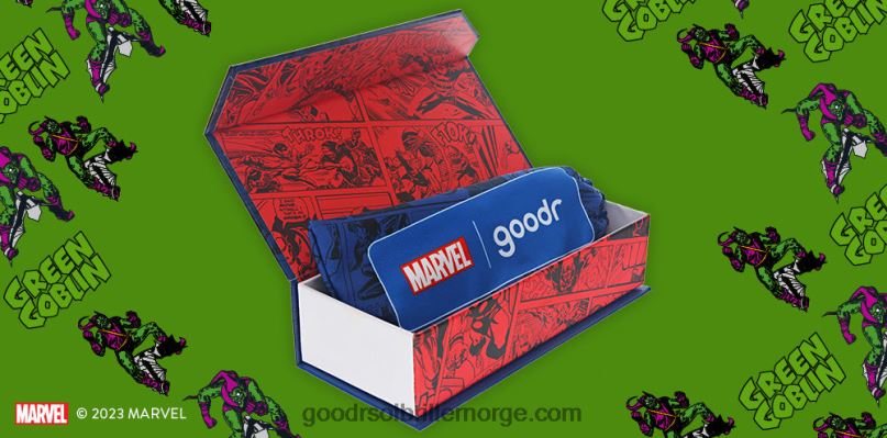 nei Goodr marvel tegneserier grønne goblin briller DFND849